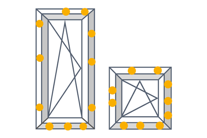 Grafik für System einbruchsichere Fenster RC2